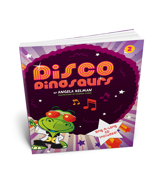 Disco Dinosaurs Sing-Along Book