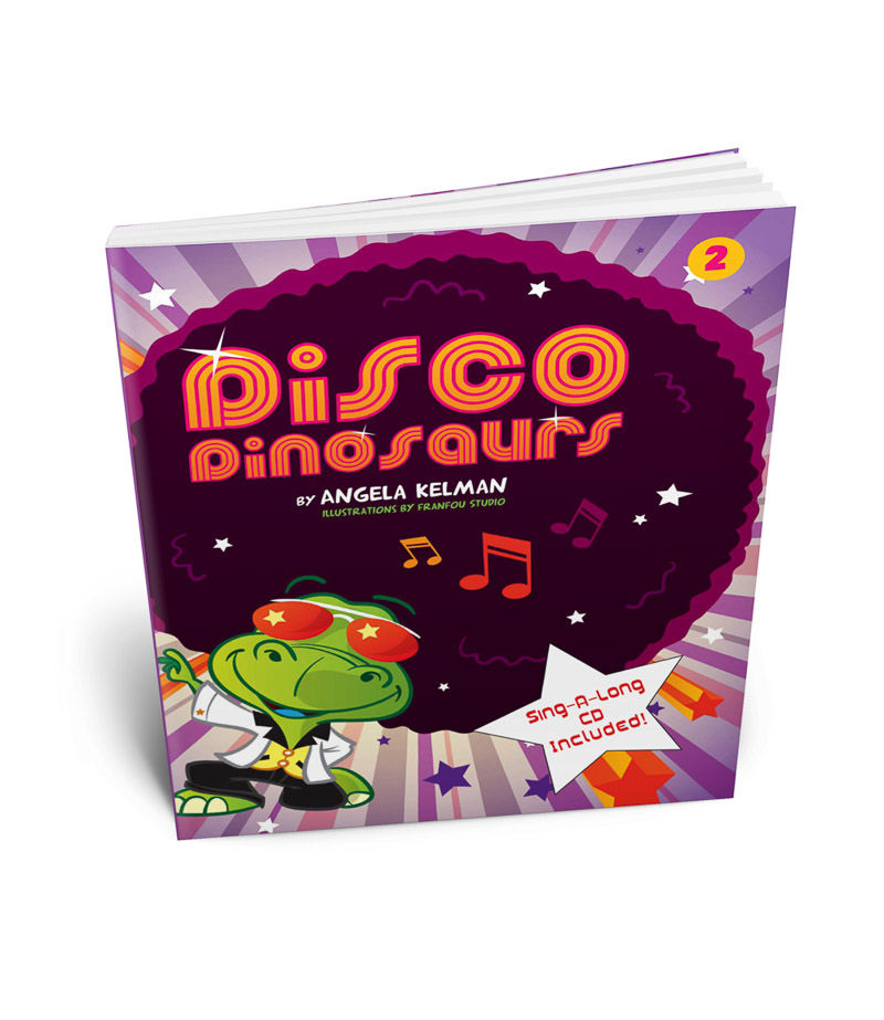 Disco Dinosaurs Sing-Along Book