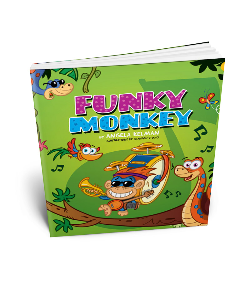 Funky Monkey Sing-Along Book