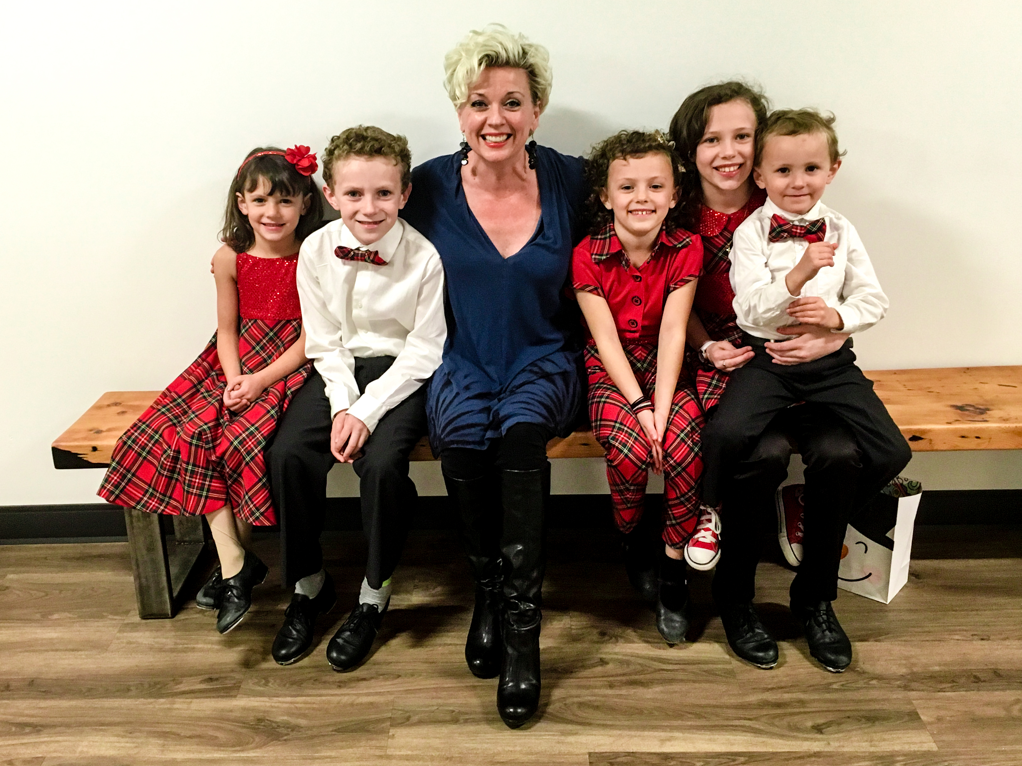 Angela Kelman and Leahy Kids